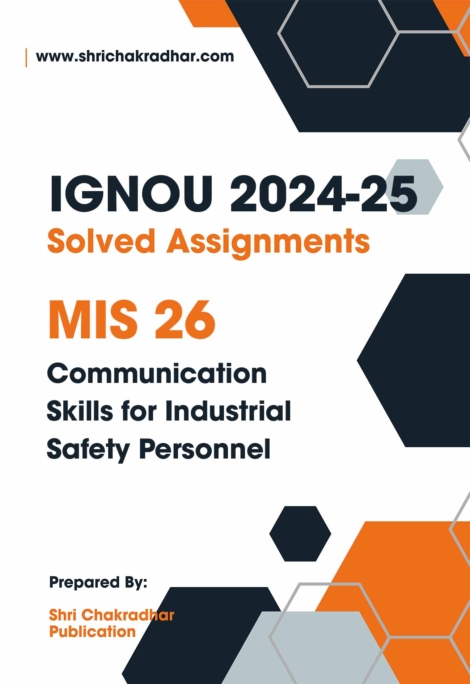 IGNOU MIS 26 Solved Assignment 2024-25