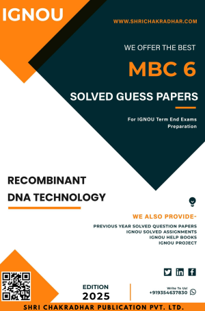 IGNOU MBC 6 Guess Paper Solved PDF (MSCBCH)