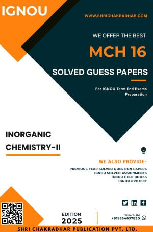 IGNOU MCH 16 Guess Paper Solved PDF (MSCANCHEM)