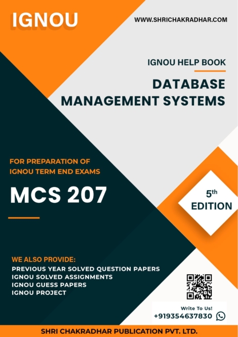 PGDCA_New IGNOU Study Material Combo (Set of 6 IGNOU Guide Books including MCS 201, MCS 202, MCS 203, MCS 206, MCS 207 & MCS 208) (PG Diploma in Computer Applications) with Latest Solved PYQs & Chapter-Wise Questions - Image 6