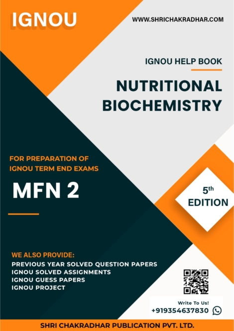 IGNOU MFN 2 Study Material & Book (MSCDFSM/PGDDPN) 5th Edition