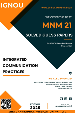 IGNOU MNM 21 Guess Paper Solved PDF (MAJDM)
