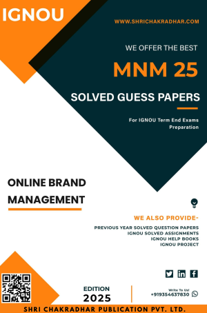 IGNOU MNM 25 Guess Paper Solved PDF (PGDAIC)
