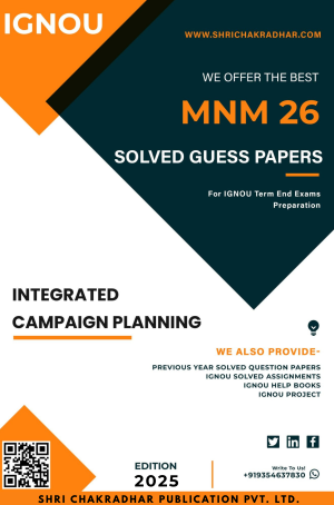 IGNOU MNM 26 Guess Paper Solved PDF (PGDAIC)