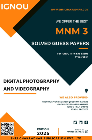 IGNOU MNM 3 Guess Paper Solved PDF (MAJDM)