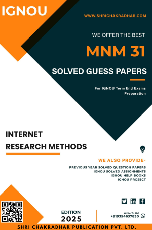 IGNOU MNM 31 Guess Paper Solved PDF (MAJDM)
