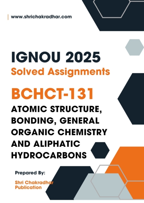 IGNOU BCHCT 131 Solved Assignment 2025