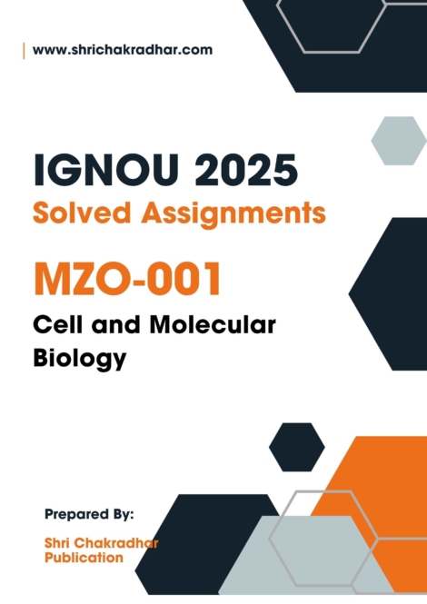 IGNOU MZO 1 Solved Assignment 2025