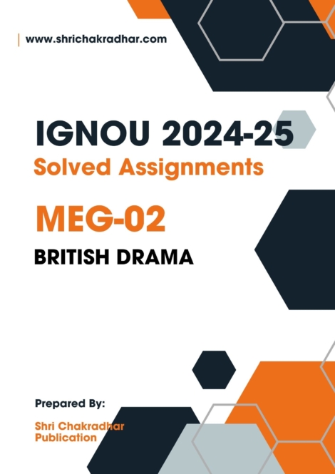 IGNOU MEG 2 Solved Assignment 2024-25