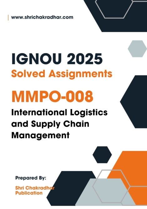 IGNOU MMPO 8 Solved Assignment 2025