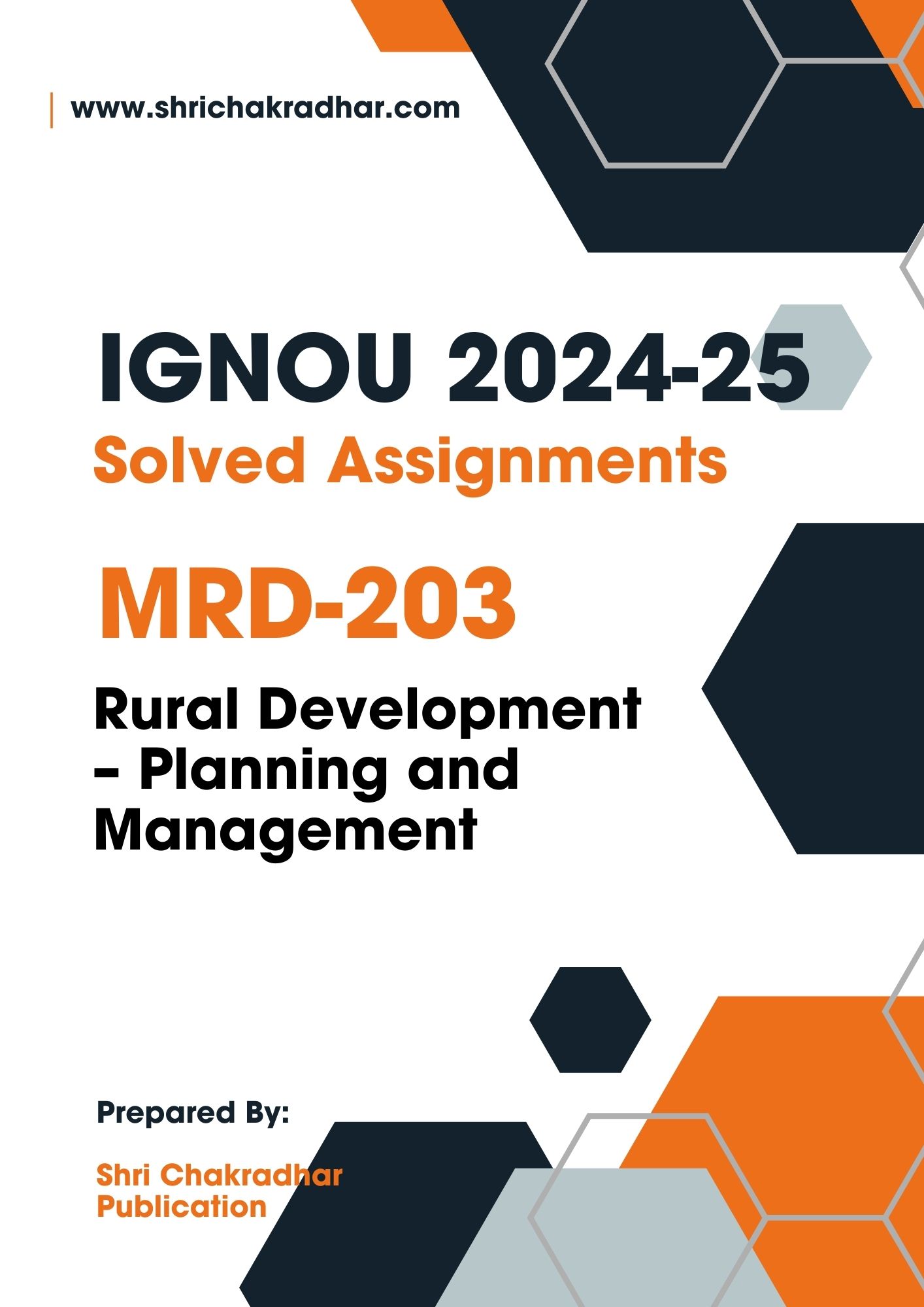 IGNOU MRD 203 Solved Assignment 2024-25
