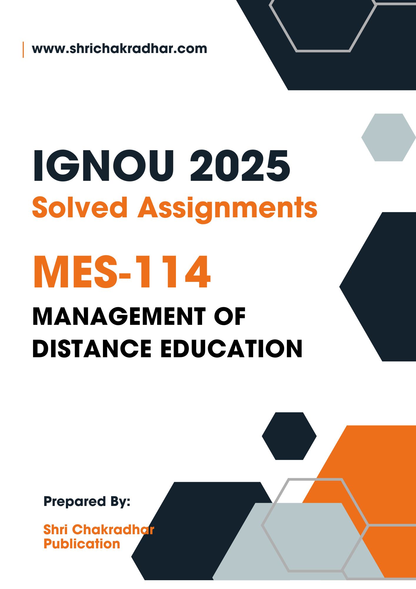 IGNOU MES 114 Solved Assignment 2025