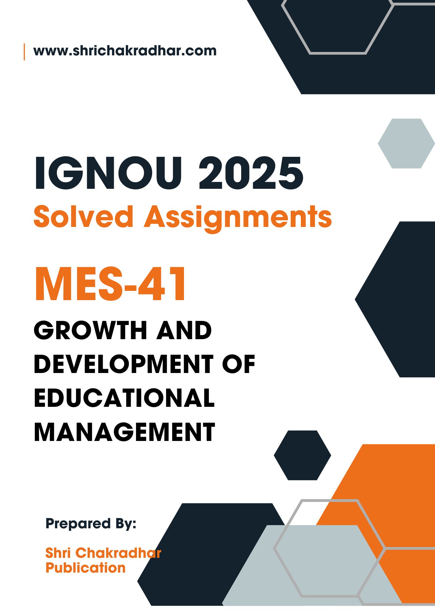 IGNOU MES 41 Solved Assignment 2025