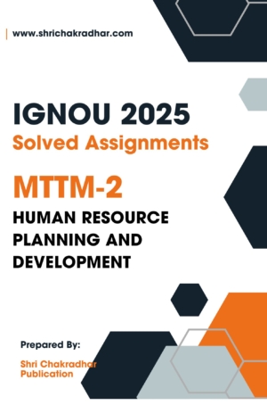 IGNOU MTTM 2 Solved Assignment 2025