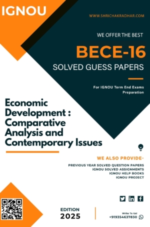 IGNOU BECE 16 Guess Paper Solved PDF (BAG Economics)