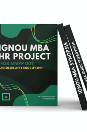 IGNOU MBA HR Project