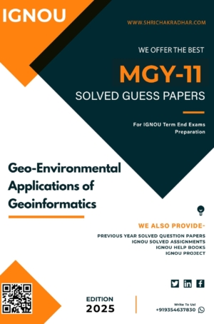 IGNOU MGY 11 Guess Paper Solved PDF (MSCGI)