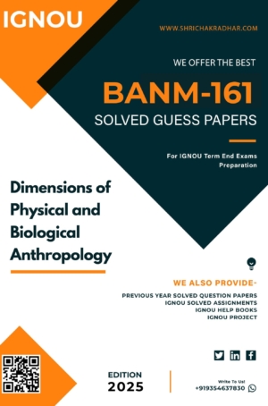 IGNOU BANM 161 Guess Paper Solved PDF (BSCANH)