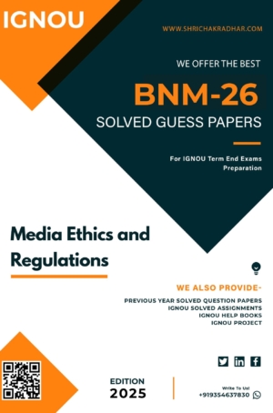 IGNOU BNM 26 Guess Paper Solved PDF (BAJDM)