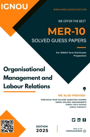 IGNOU MER 10 Guess Paper Solved PDF (MAER)