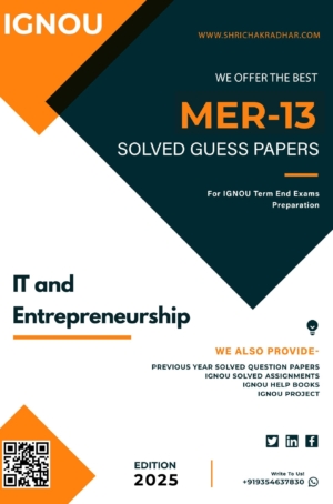 IGNOU MER 13 Guess Paper Solved PDF (MAER)