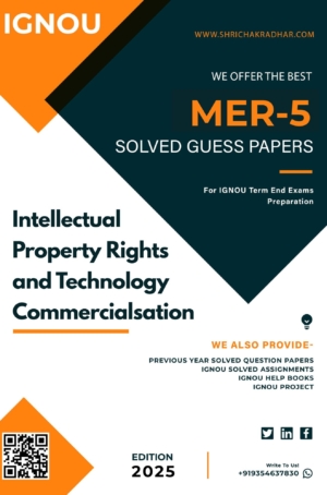 IGNOU MER 5 Guess Paper Solved PDF (MAER)