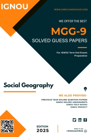 IGNOU MGG 9 Guess Paper Solved PDF (MSCGG)