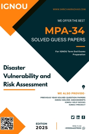IGNOU MPA 34 Guess Paper Solved PDF (PGDDRRM)