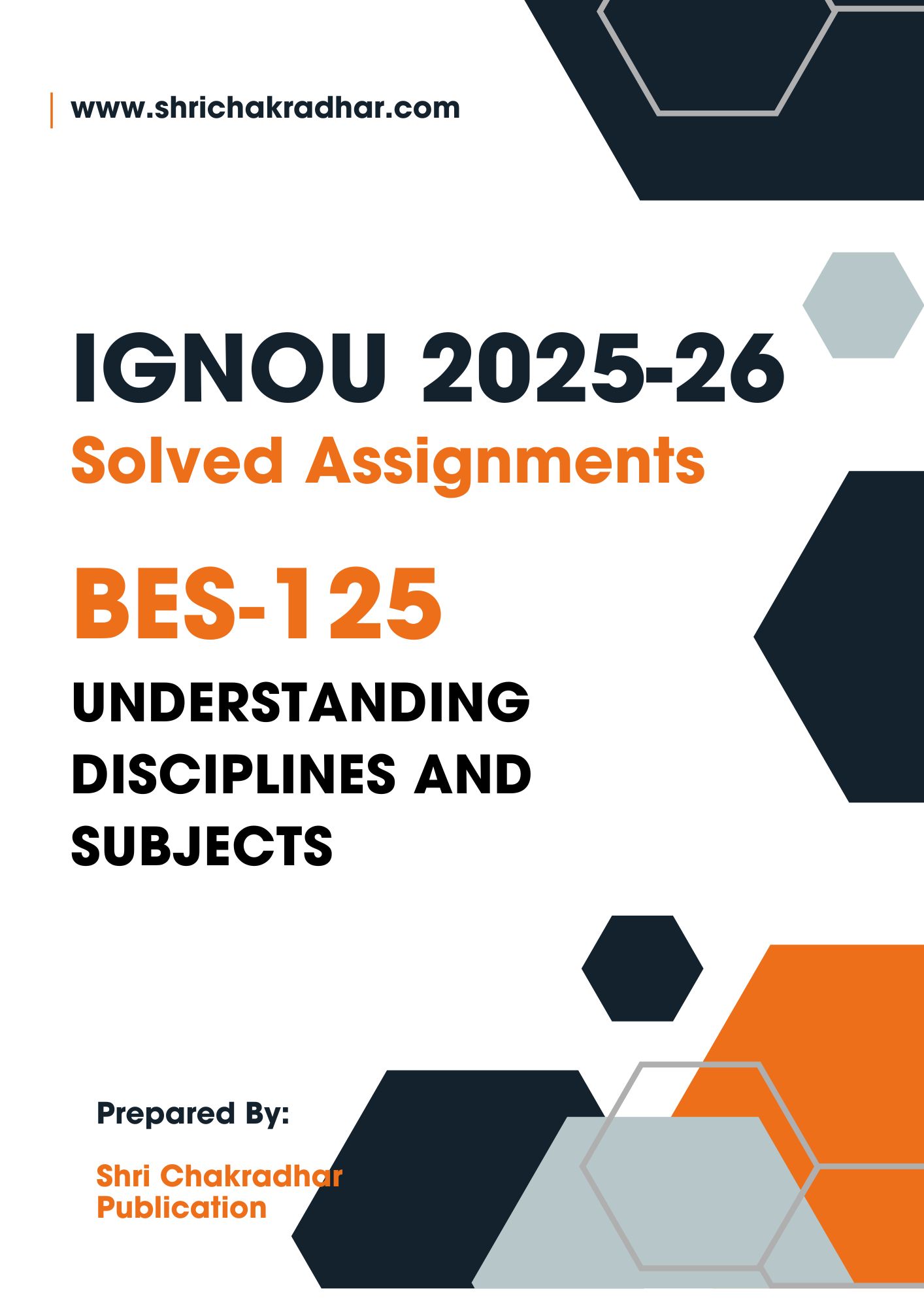IGNOU BES 125 Solved Assignment 2025-26