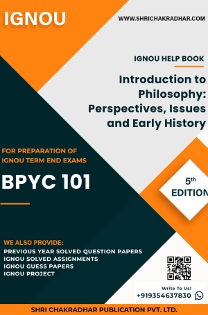 IGNOU BPYC 101 Study Material & Book (BAFPY)