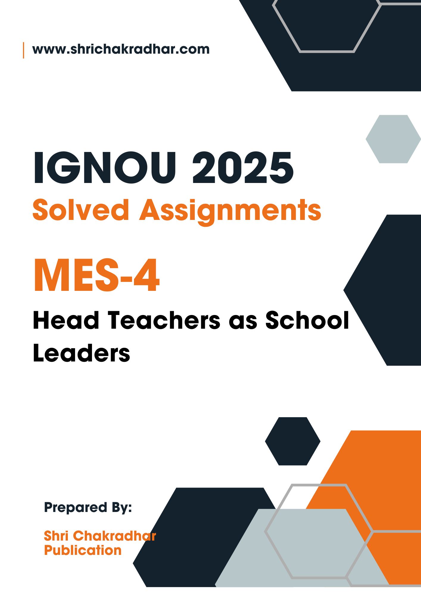 IGNOU MES 4 Solved Assignment 2025-26 (ENGLISH Medium)