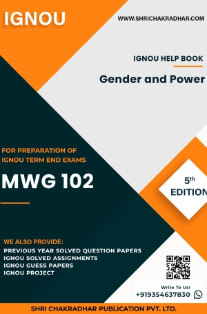 IGNOU MWG 102 Study Material & Book (MAWGS)