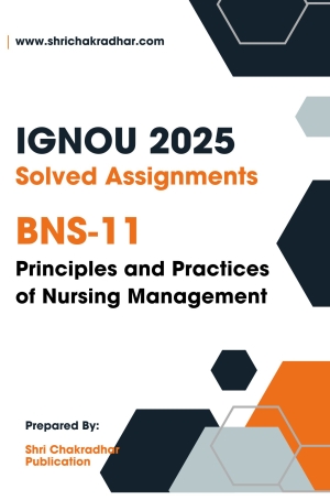 IGNOU BNS 11 Solved Assignment 2025 (ENGLISH Medium)