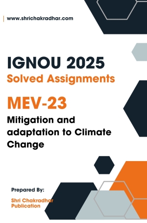 IGNOU MEV 23 Solved Assignment 2025 (English Medium)
