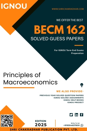 IGNOU BECM 162 Guess Paper Solved PDF (BAFEC) (ENGLISH MEDIUM)