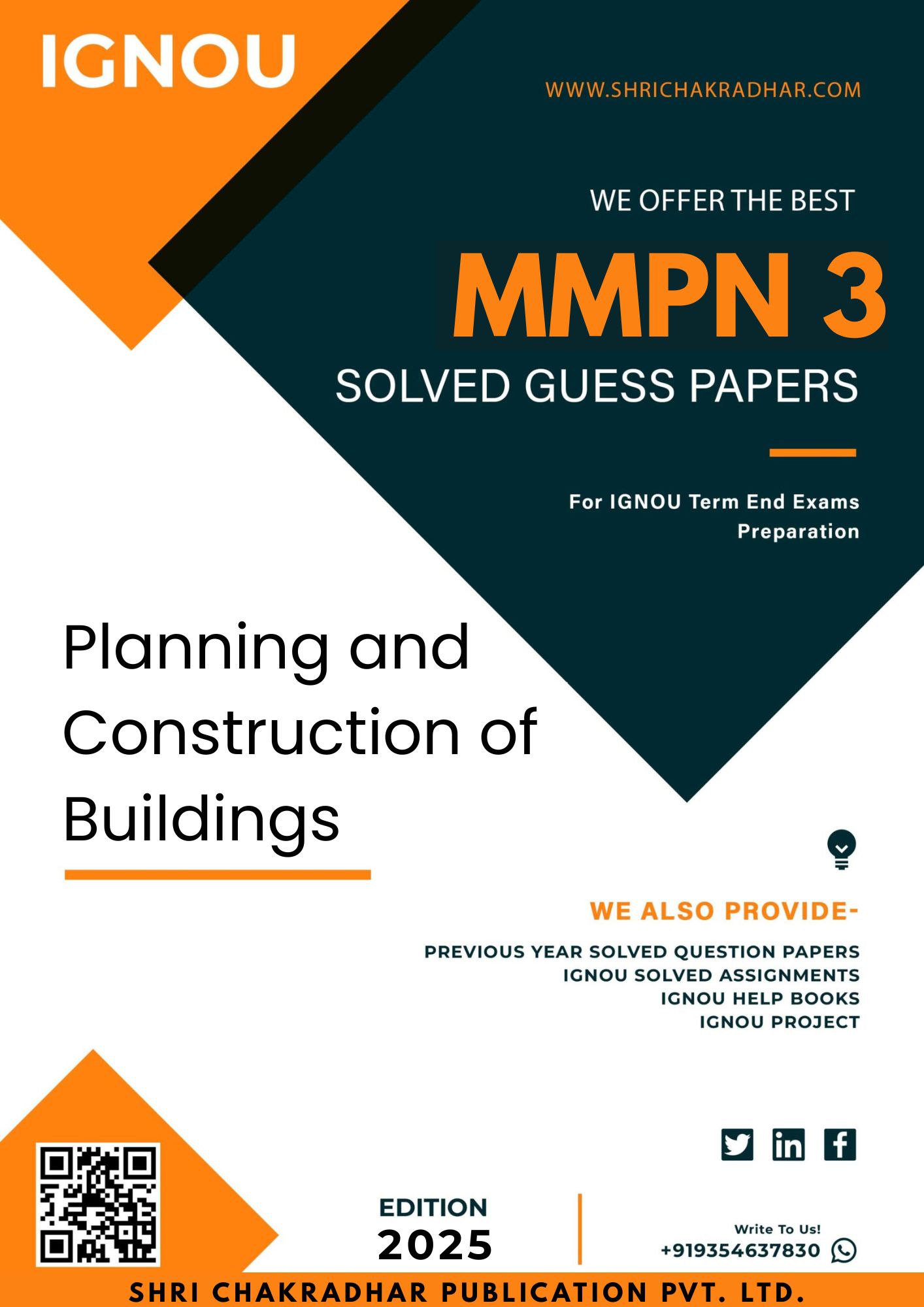 IGNOU MMPN 3 Guess Paper Solved PDF (MBACN) (ENGLISH MEDIUM)