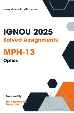 IGNOU MPH 13 Solved Assignment 2025-26 (ENGLISH MEDIUM)