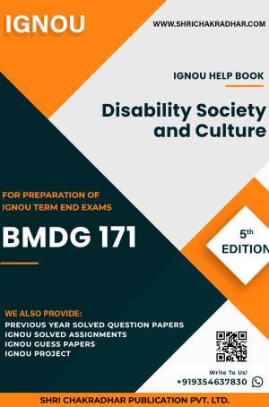 IGNOU BMDG 171 Study Material & Book (BAFPY)