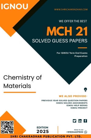 IGNOU MCH 21 Guess Paper Solved PDF (MSCCHEM) (ENGLISH MEDIUM)