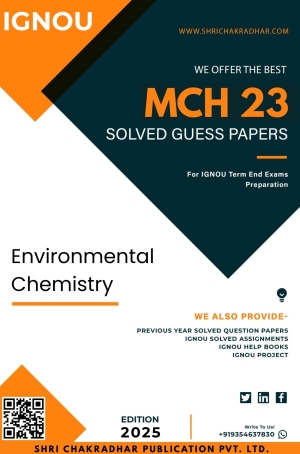 IGNOU MCH 23 Guess Paper Solved PDF (MSCCHEM) (ENGLISH MEDIUM)