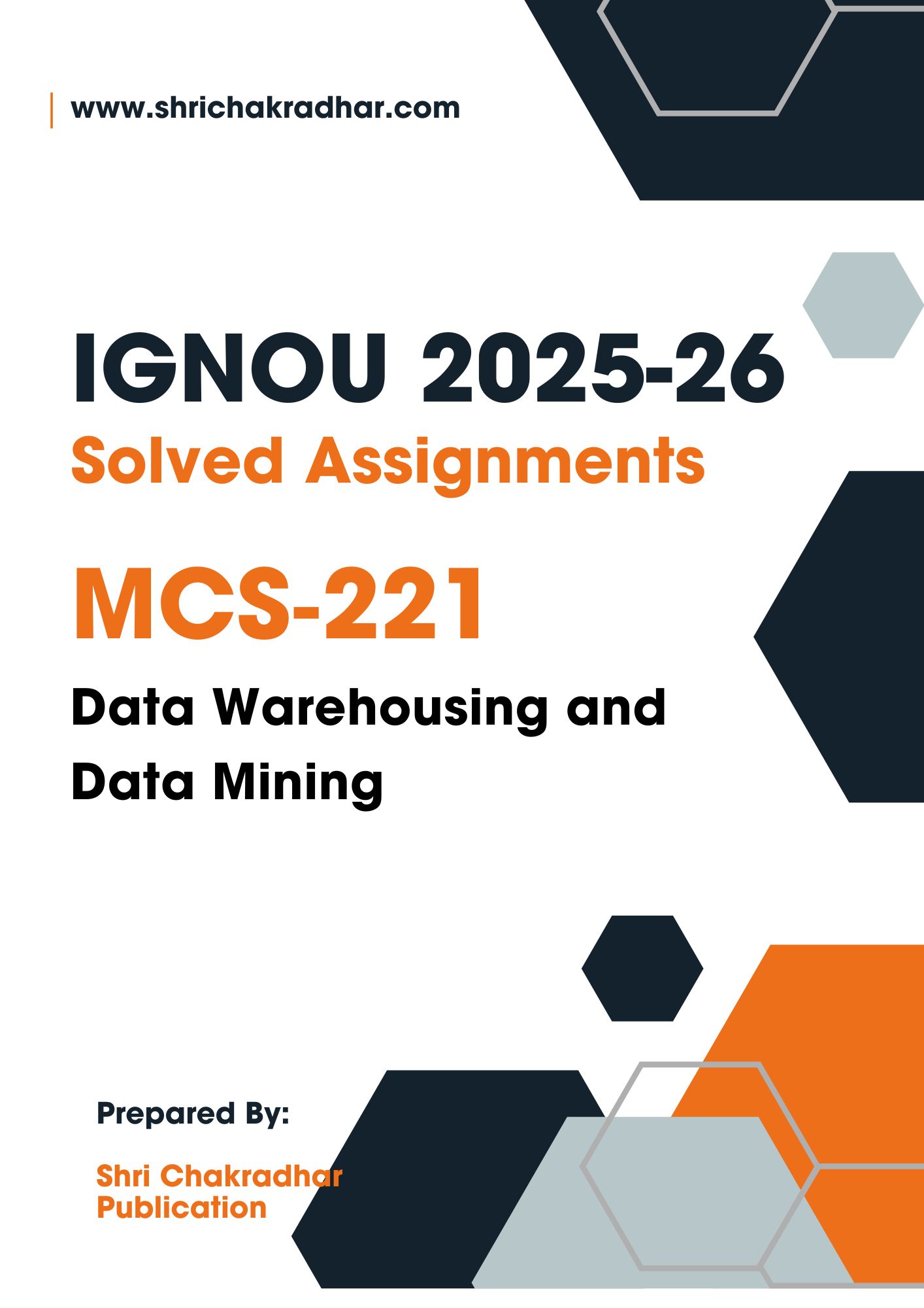IGNOU MCS 221 Solved Assignment 2025-26 (ENGLISH MEDIUM)