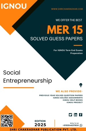 IGNOU MER 15 Guess Paper Solved PDF (MAER) (ENGLISH MEDIUM)