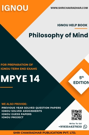 IGNOU MPYE 14 Study Material & Book (MAPY)