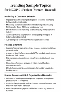 Trending Sample Topics MCOP 01 Project (Stream-Based)
