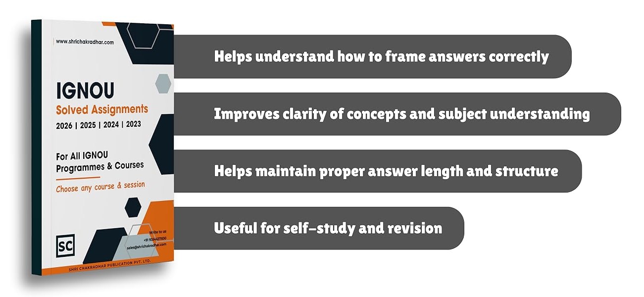 IGNOU Solved Assignment Book for All Programmes & Courses (Any Session) - Image 4
