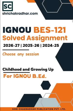 IGNOU BES-121 solved assignment PDF for B.Ed English 2026-27 2025-26 2024-25