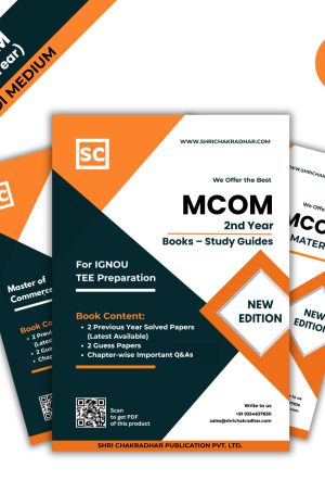 ignou mcom 2nd year hindi books