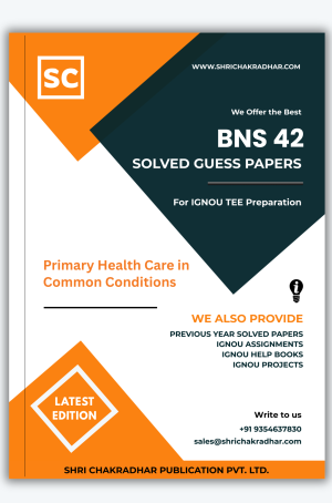 IGNOU BNS-042 Guess Paper