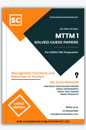 IGNOU MTTM-1 Guess Paper
