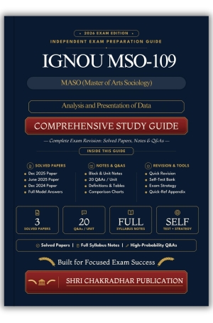 IGNOU MSO-109 Book (Analysis and Presentation of Data) | Study Guide